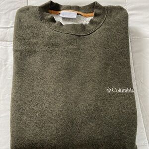 Army Green Columbia Sweatshirt